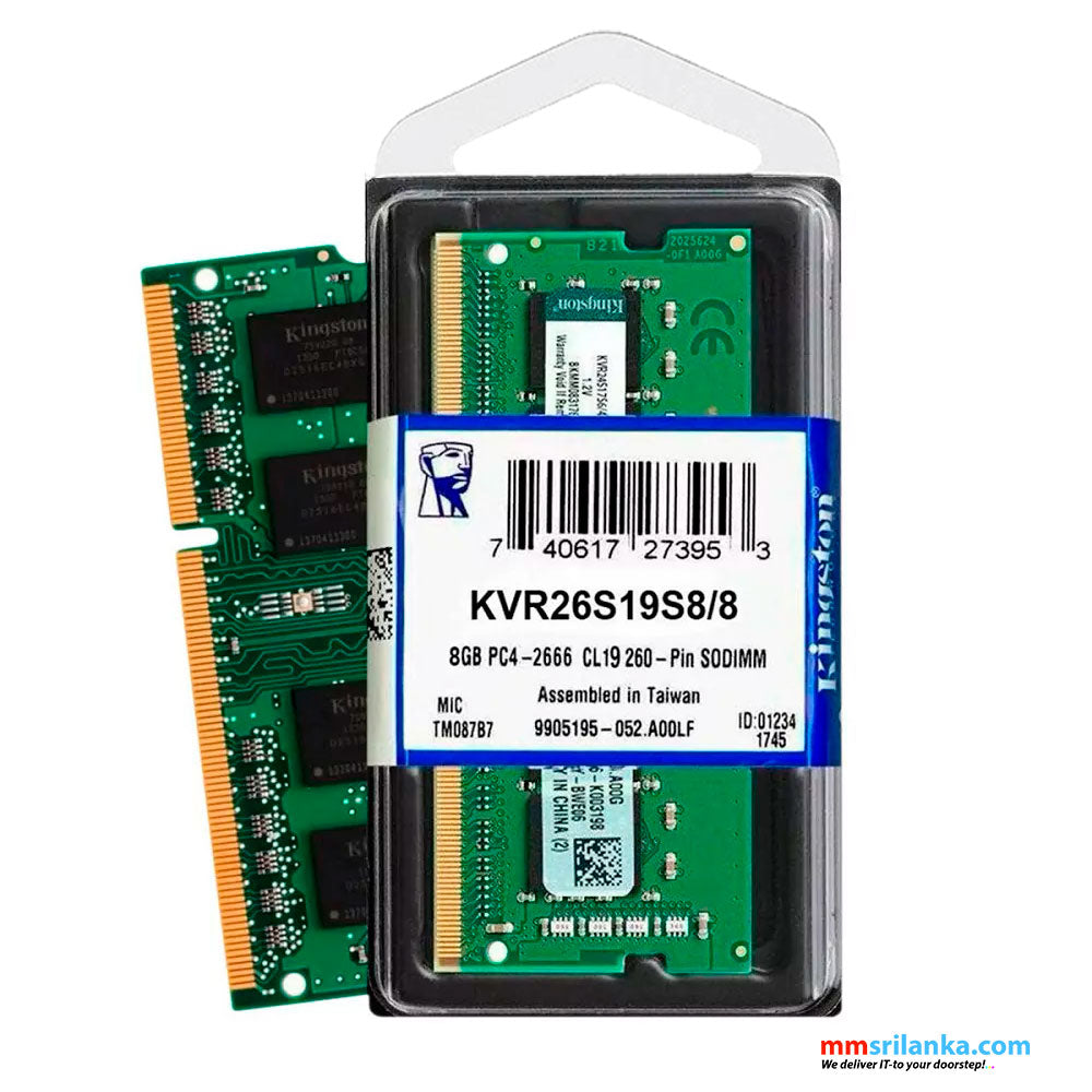 Kingston KVR26S19S88BK DDR4 Ram