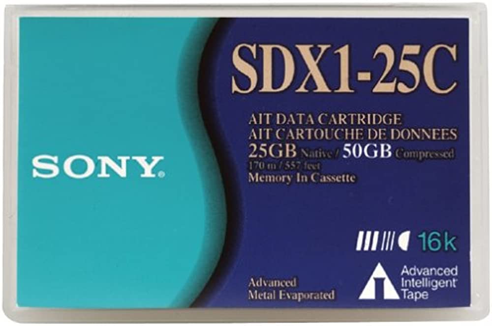 SONY SDX1-25C Data Tapes