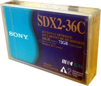 Sony SDX2-36C Data Tapes