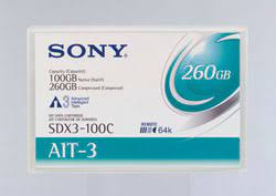 Sony SDX3-100C Datat Tapes